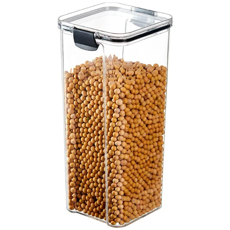 Pote Hermético Empilhável Em Plástico 700Ml - Hasiera