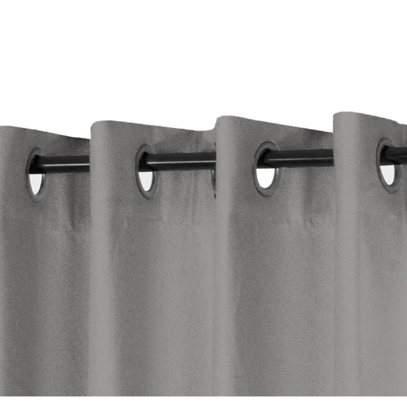 Cortina Blackout 270X230Cm 260Gsm Cinza Hasiera