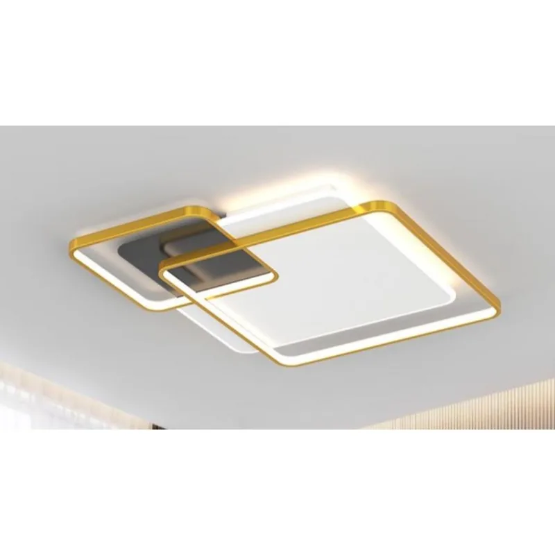Plafon 53W 3 Em 1 Dourado Fortec