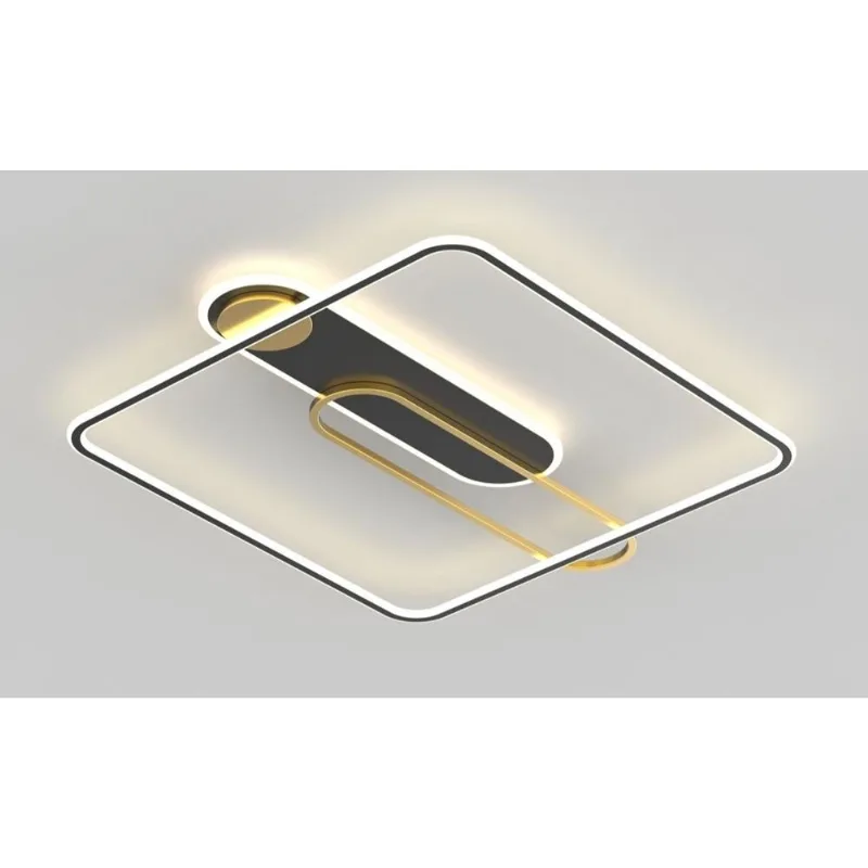 Plafon 78W 3 Em 1 Dourado Fortec