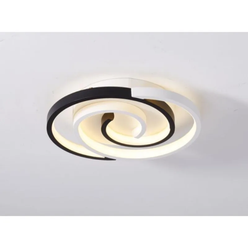 Plafon 40W 3 Em 1 Branco E Preto Fortec