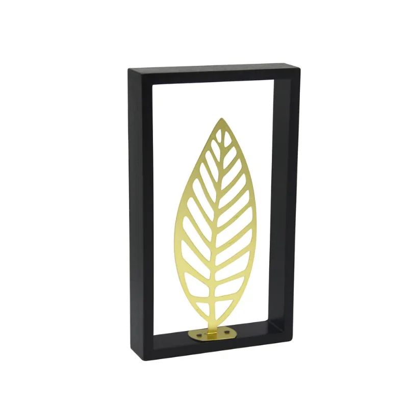 Decoração de Mesa Hasiera Flor Metal Dourada 24 Cm Hasiera