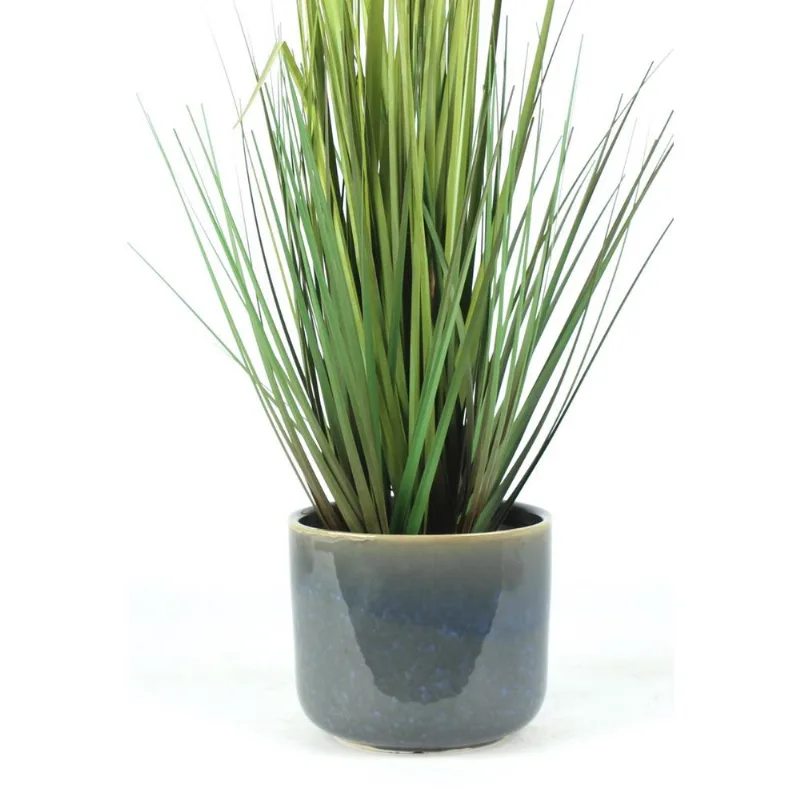 Cachepot Ceramica Azul Eco4489 Hasiera