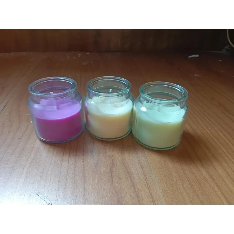 Conjunto Três Velas Hasiera Jasmin Lavanda e Baunilha Hasiera