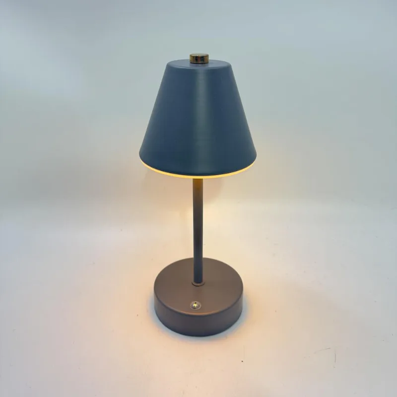 Luminária Fortec Minimal Lux Cinza USB Fortec