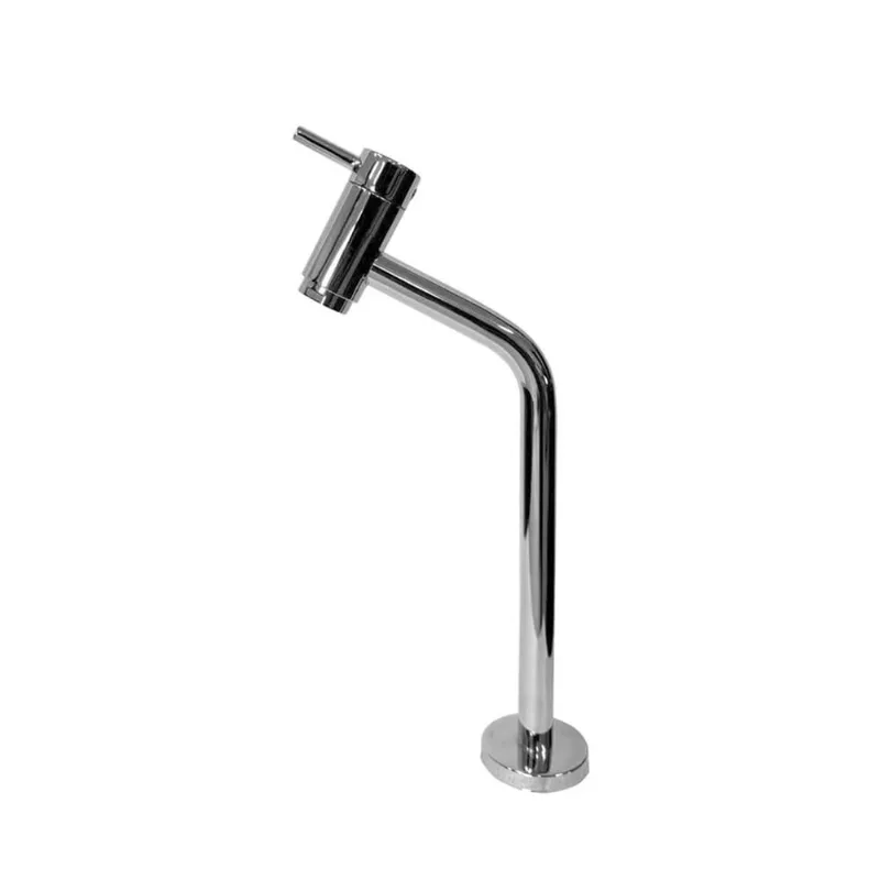 Torneira de Banheiro Cromada 22,5 Cm de Mesa Karppi