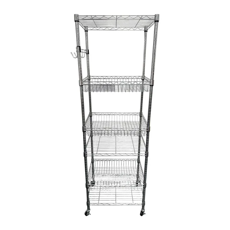 Estante De Aco 6 Andares 60.5X46X180.8Cm Hasiera