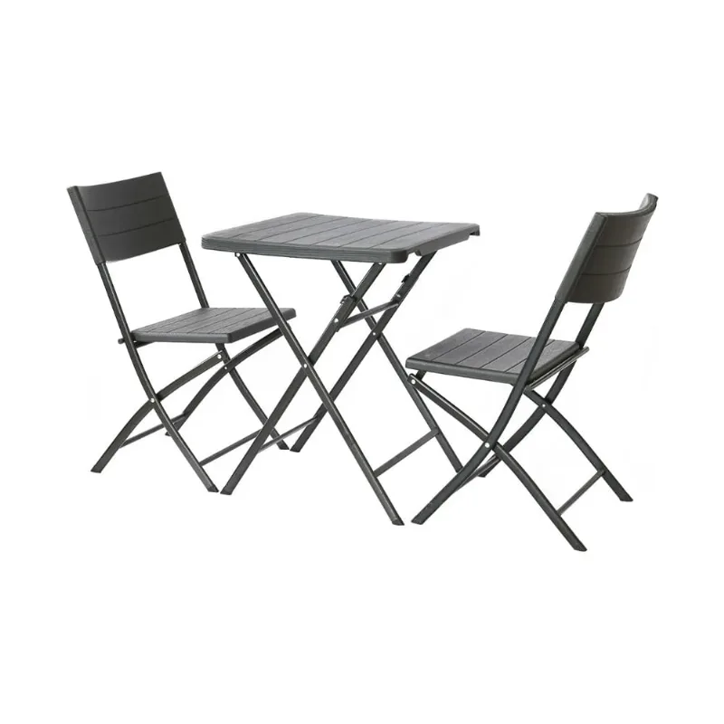 Conjunto De Mesa E Duas Cadeiras Hasiera