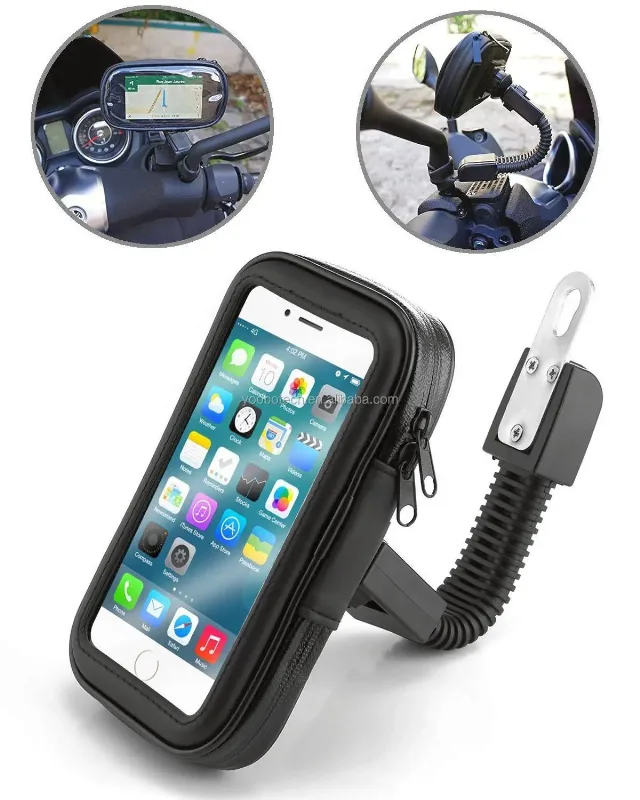 Suporte De Celular Para Moto A Prova D`agua 6.7" Tomate Mtg-016a