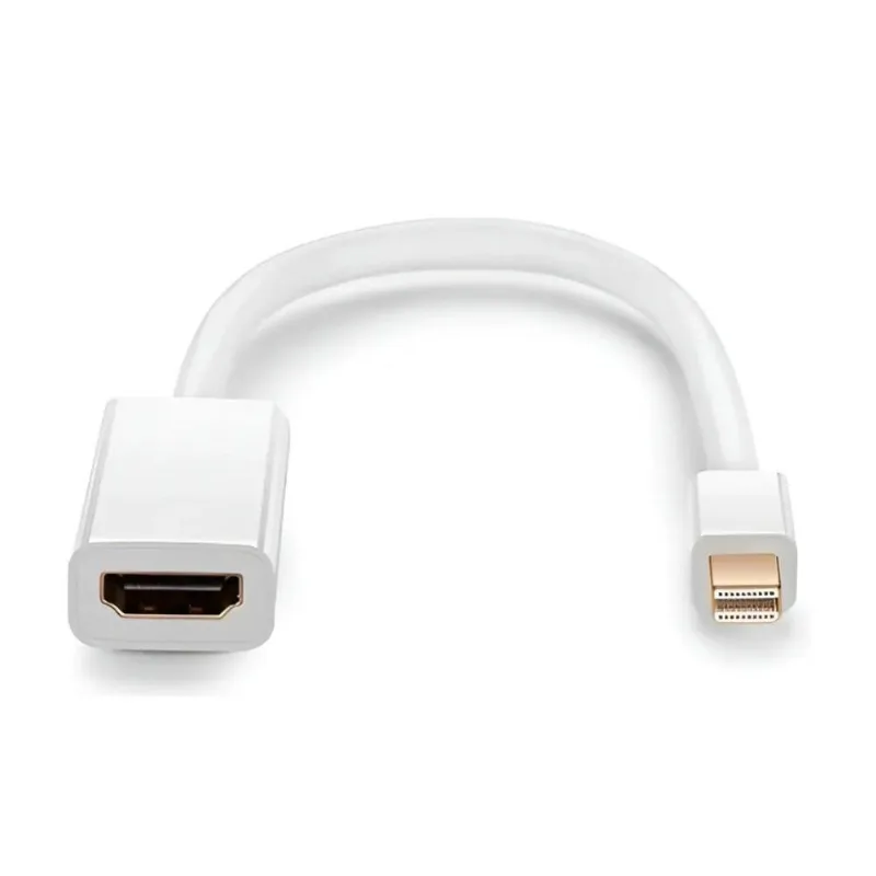 Adaptador Mini DisplayPort Thunderbolt HDMI - Macbook Pro, Air - Tomate