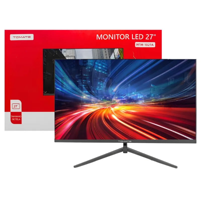Monitor Led 27" 1920x1080 180Hz 1ms IPS 90% sRGB MTM-1027A Tomate - Tomate