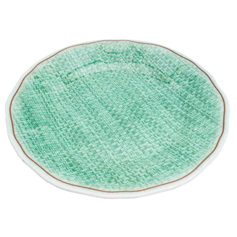 Prato de Melamina Raso 27.8cm Mar Verde