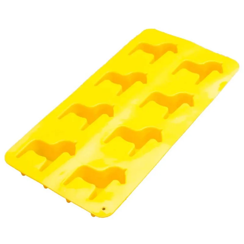 Forma de Gelo Unicórnio Cazza Amarela