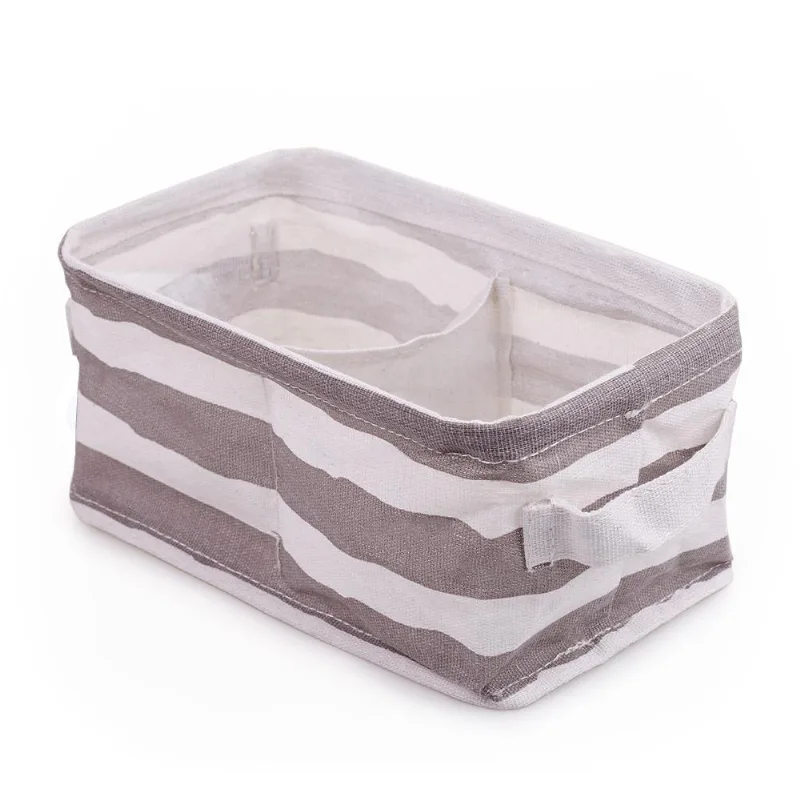 Cesto Organizador com Alça divisória 22x13cm CV212667 Trend Ogza Sortido