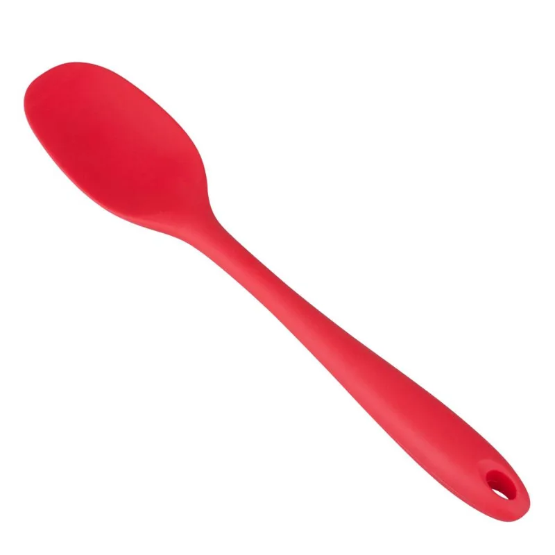Espátula Colher de Silicone Cazza Easy Vermelha