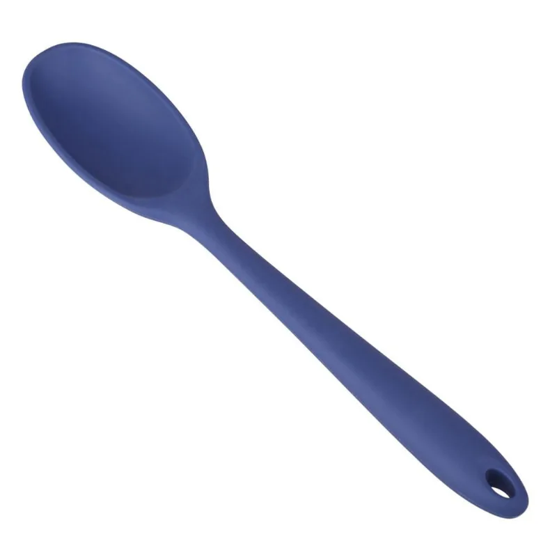 Colher de Servir Funda de Silicone Cazza Easy Azul