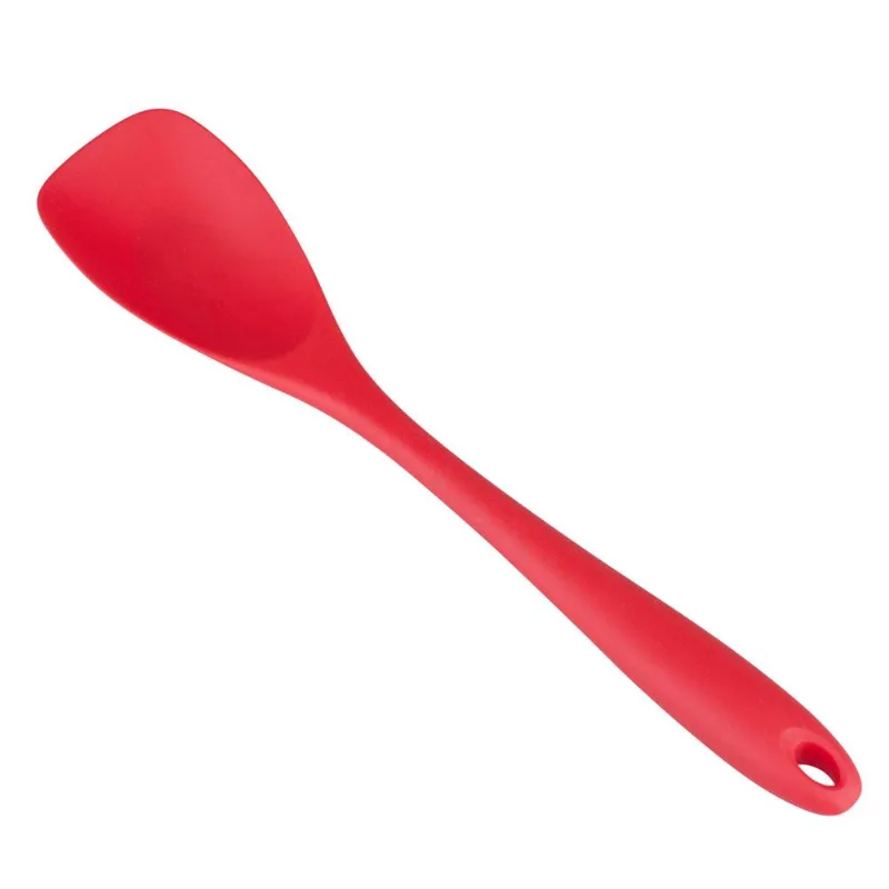 Colher de Servir Silicone Cazza Vermelha