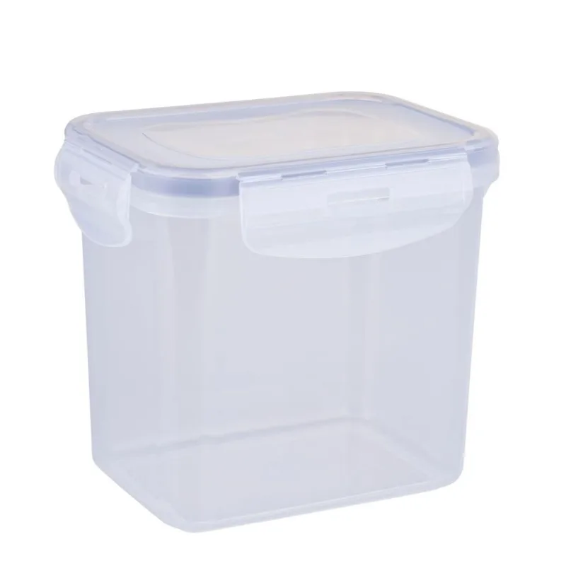 Pote Porta Mantimento Hermético 850ml Quadrado Cazza Easy Fresh
