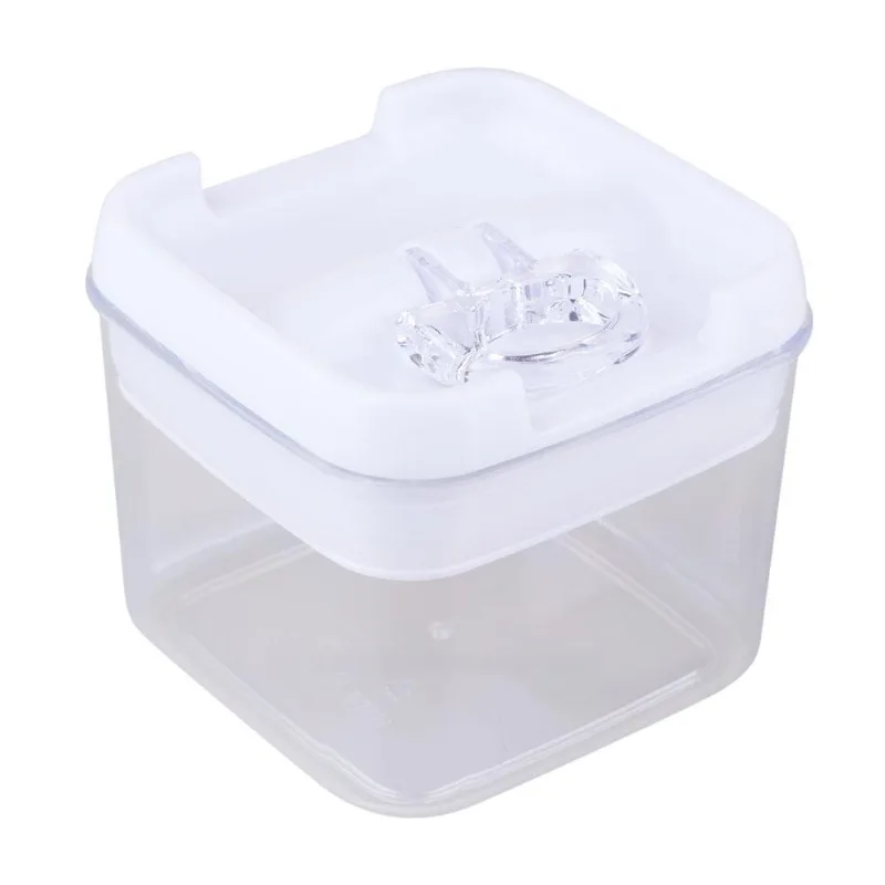 Pote Porta Mantimento Hermético Cazza Quadrado Easy Click 500ml