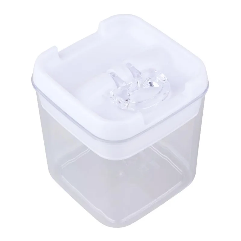 Pote Porta Mantimento Hermético Cazza Quadrado Easy Click 700ml