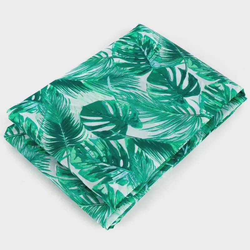 Cortina Box 160x200 Poliéster Selva Cazza Verde