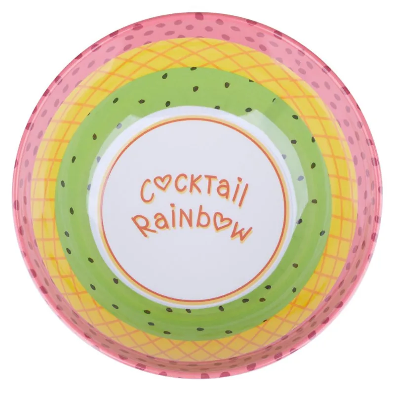 Tigela Melamina 500ml Rainbow CV223160 Cazza