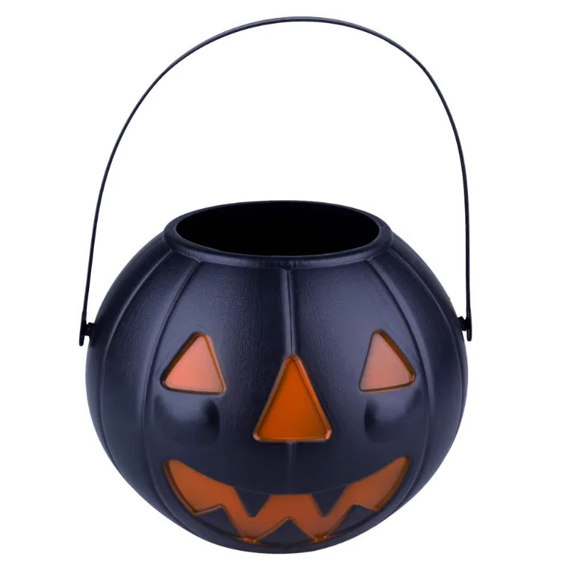 Balde Abóbora Halloween 14x17cm Play&Fun