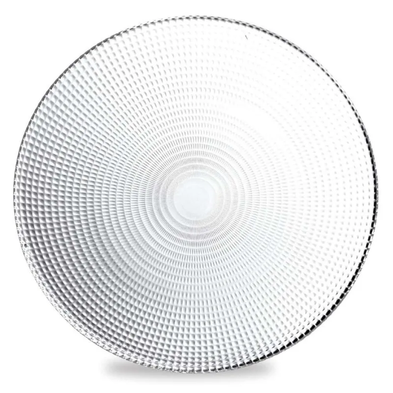 Prato de Vidro Raso 25cm Cazza