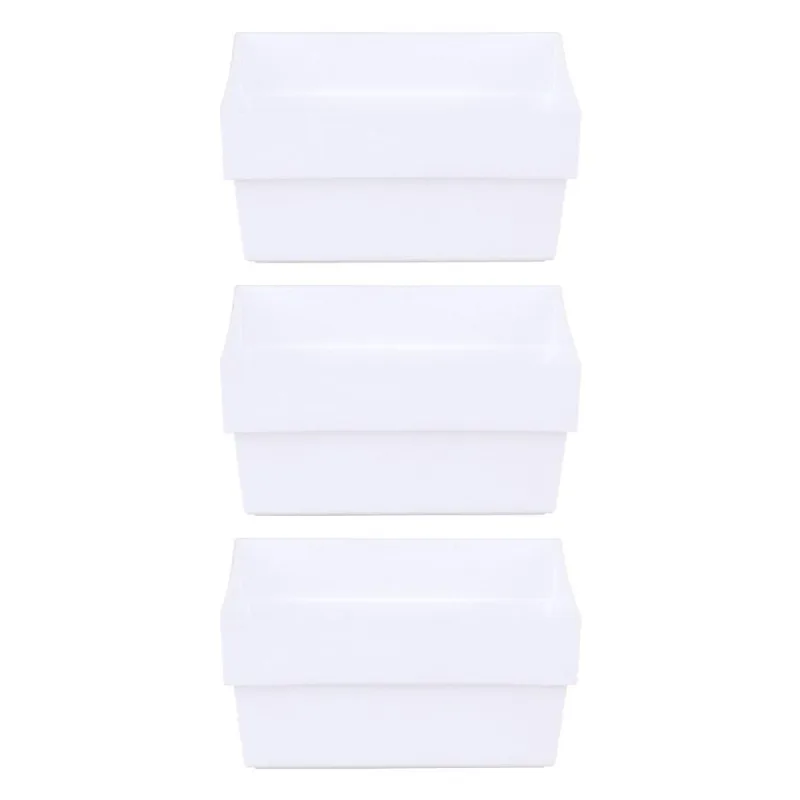 Kit Organizador de Gavetas Block Cazza Branco