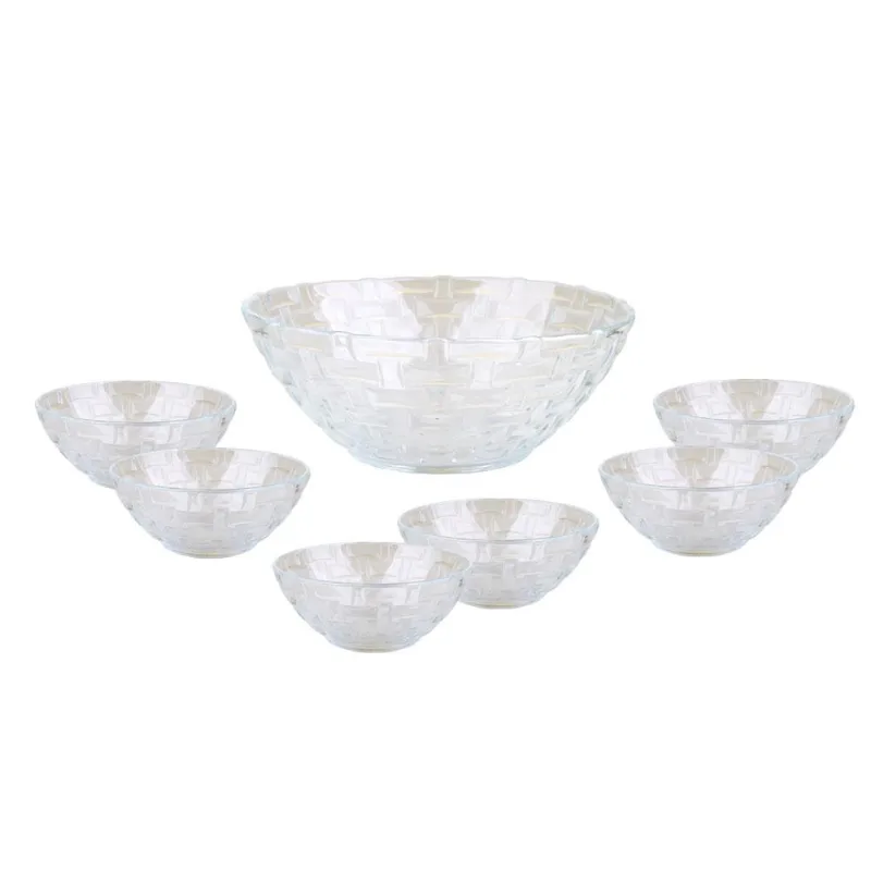 Conjunto Saladeira Redonda 7 Peças Picnic Cazza