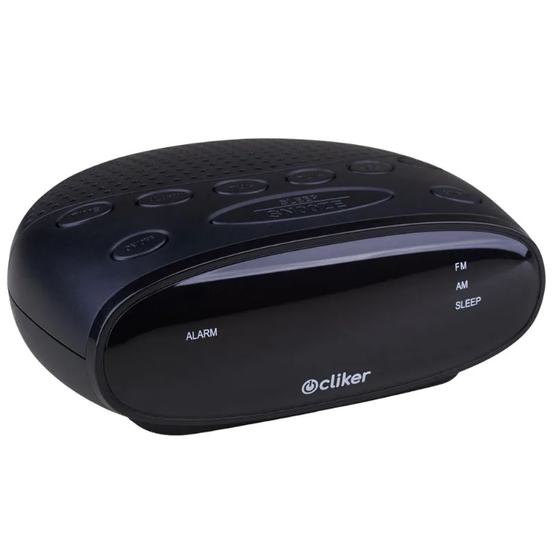 Rádio Relógio Digital Vision Cliker Com Alarme E Display Rádio Relógio Vision Cliker