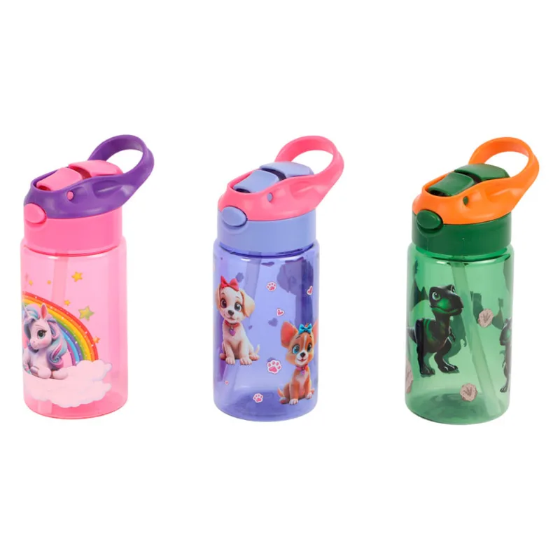 Garrafa 500ml com Canudo Anime CV233767 Sortida Cazza