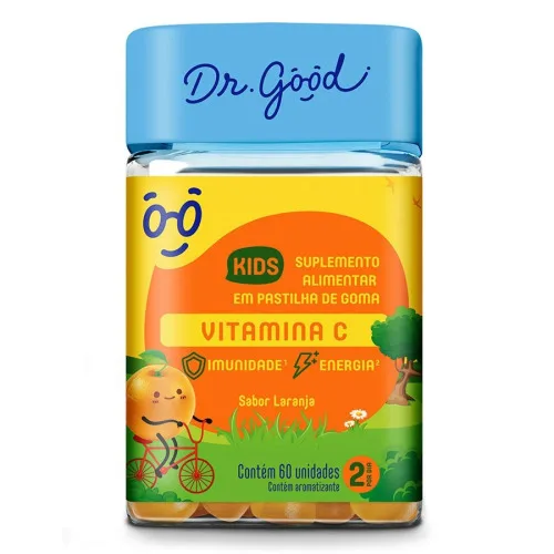 SUPLEMENTO ALIMENTAR DR GOOD VITAMINA C KIDS 60 GOMAS - Dr.Good - Vitamina