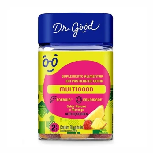 SUPLEMENTO ALIMENTAR DR GOOD MULTIGOOD 30 GOMAS - Dr.Good
