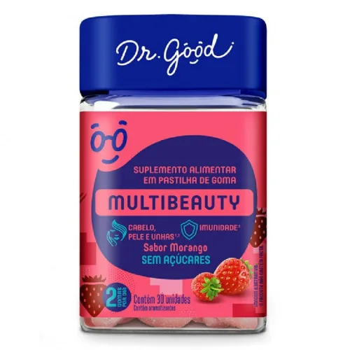 SUPLEMENTO ALIMENTAR DR GOOD MULTIBEAUTY 30 GOMAS - BEAUTY