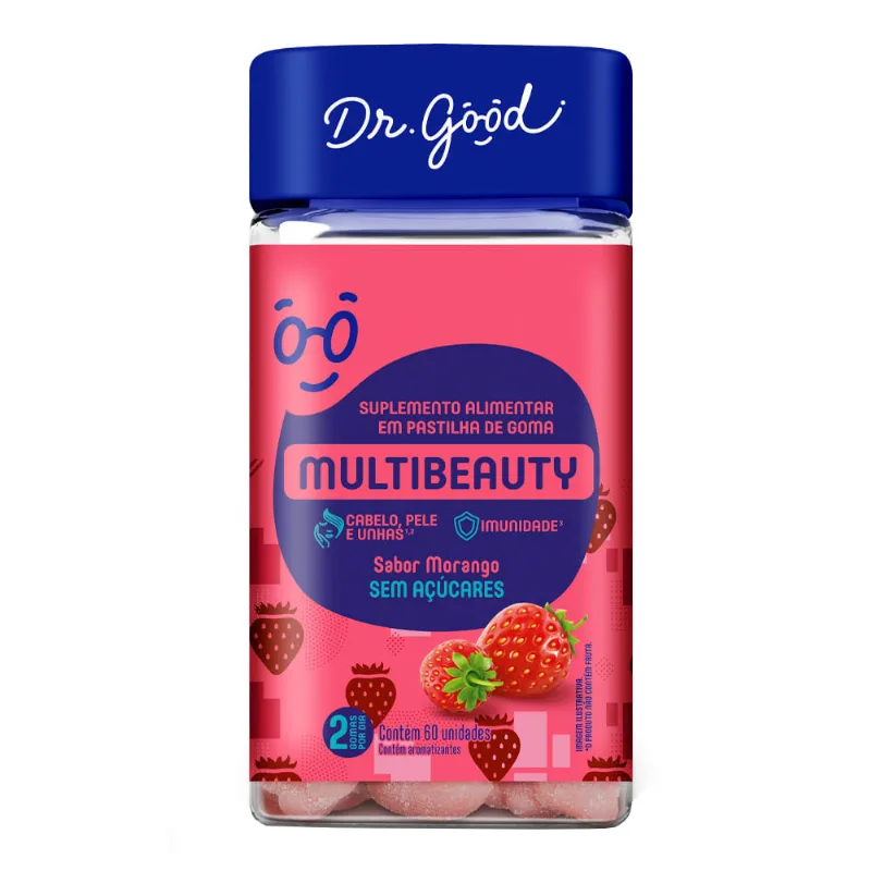 Suplemento Alimentar Dr Good Multibeauty 60 Gomas