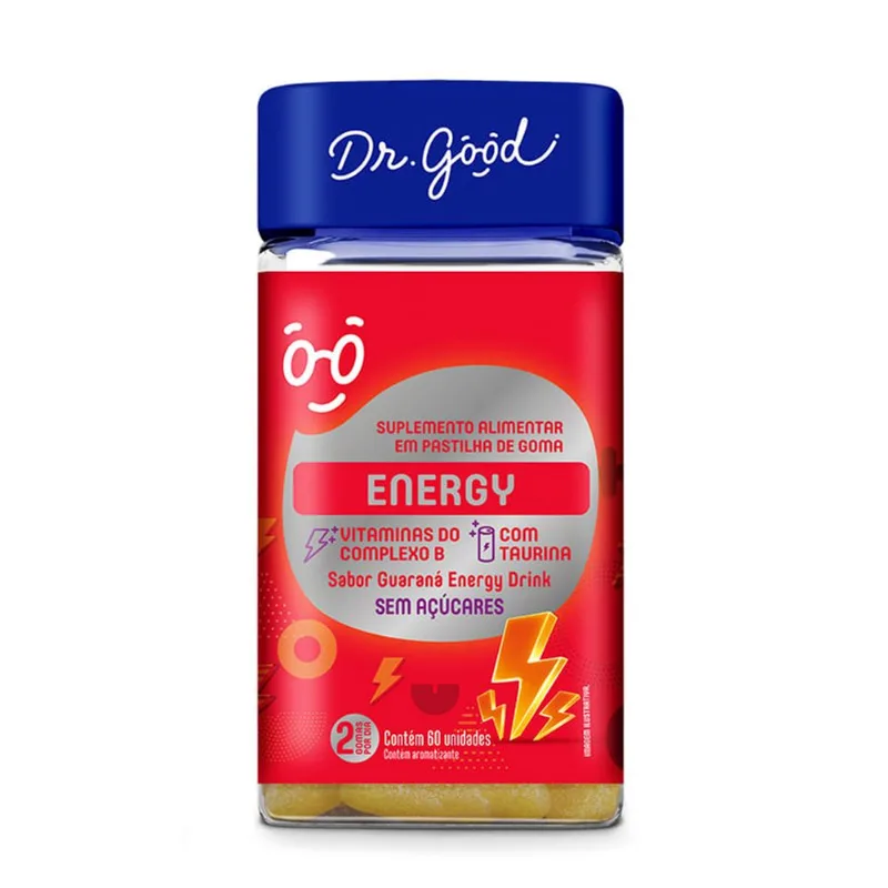 Energy Guaraná Energy Drink 60gomas Dr Good