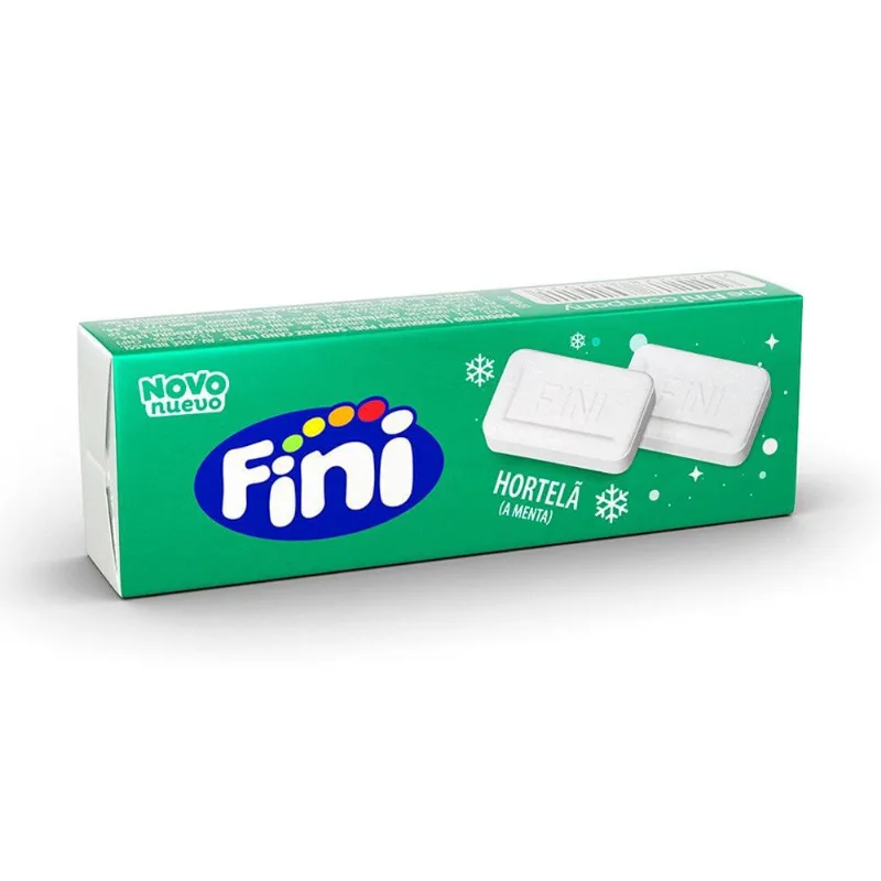 Pastilha Hortelã Fini 14g Mentolada Sem Glúten