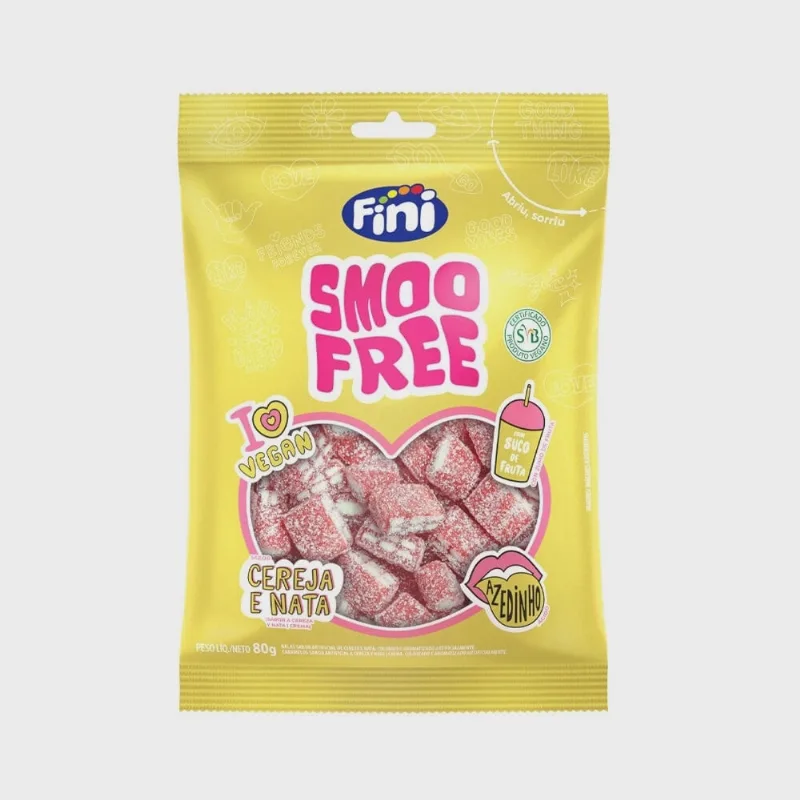 Smoofree Tijolinho Cereja Cítrico 80g - Fini