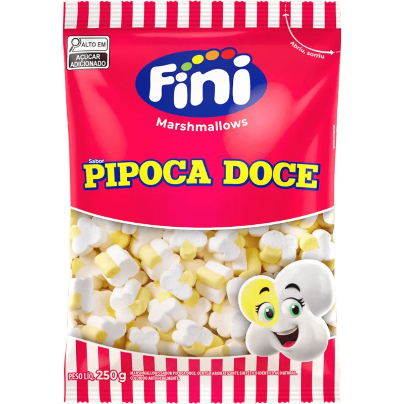Marshmallow Fini 200g pipoca doce