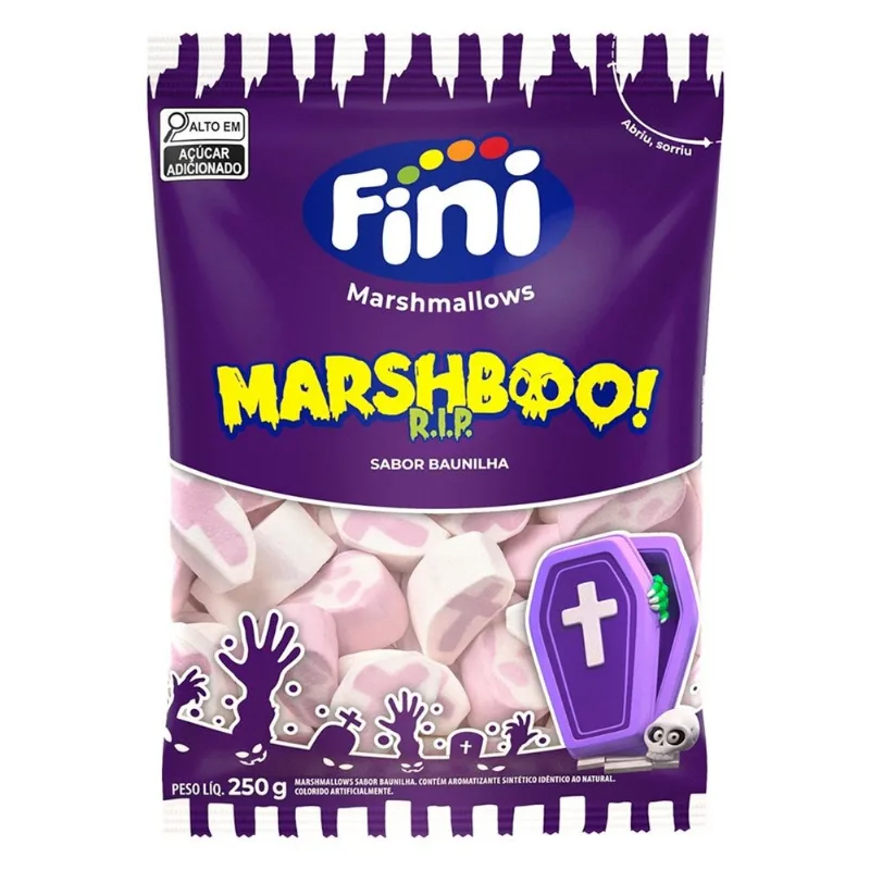 Marshmallow Marshboo Rip Baunilha Fini 250g