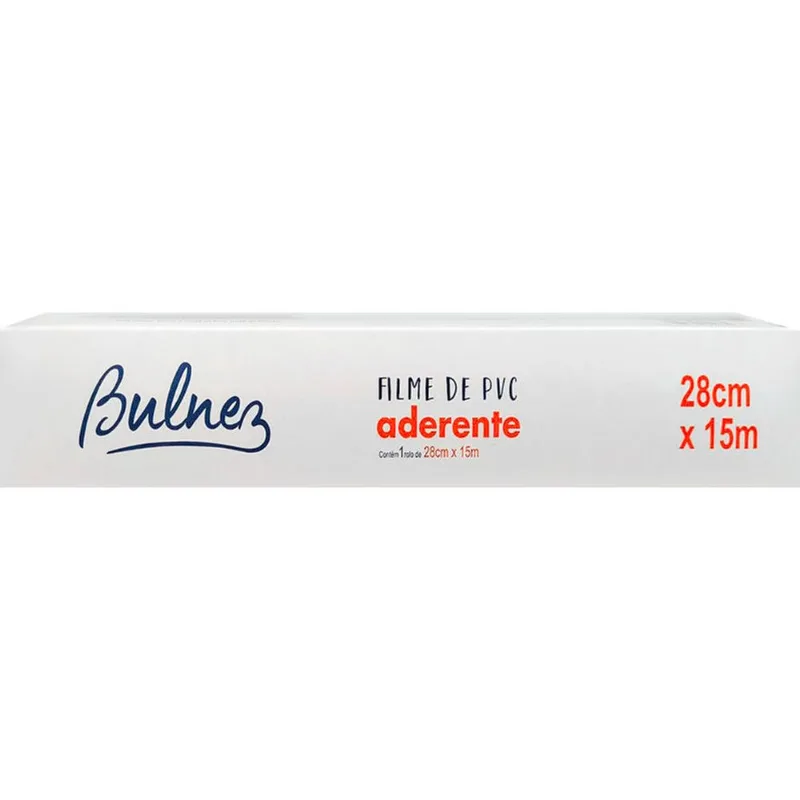 Filme de PVC Bulnez 28cmx15m 1 rolo
