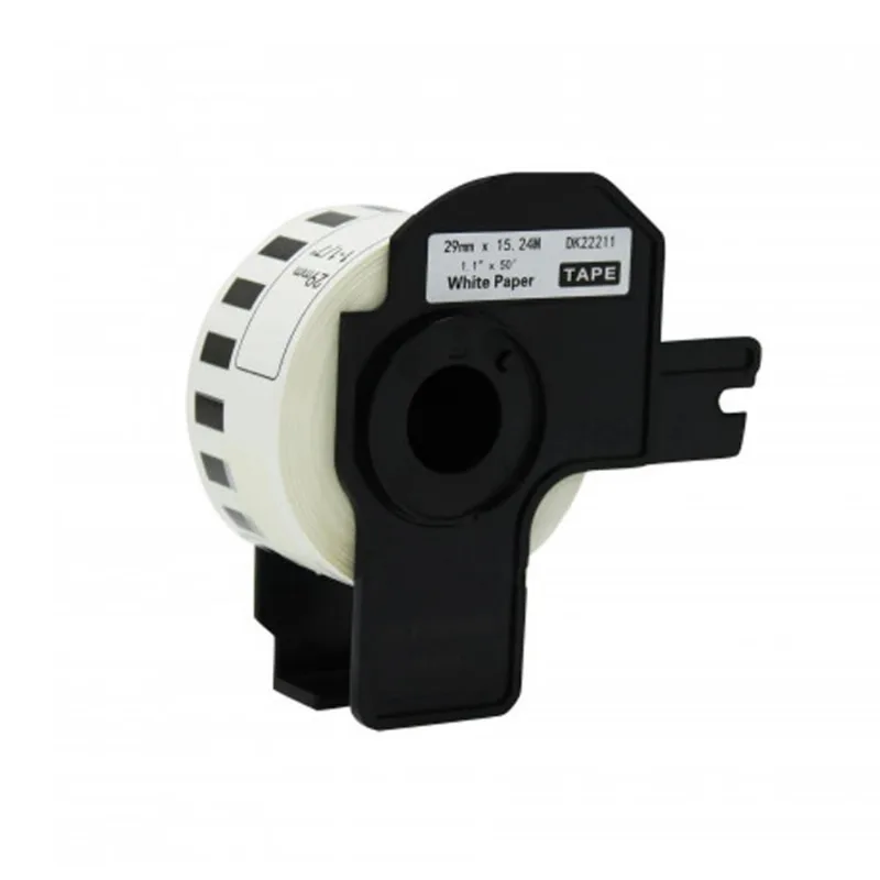 Etiqueta Contínua Plástica Brother DK22211 DK-22211 QL1050 QL1060 QL500 QL-550 Importado 29mm
