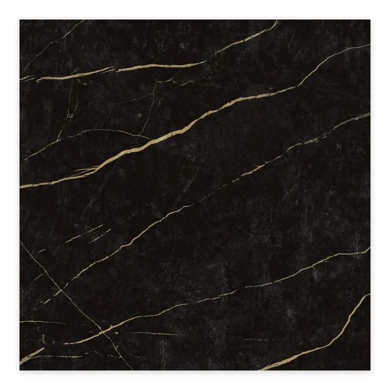 Piso Marmo Oro Retificado Polido Preto 82X82cm 2,70m2