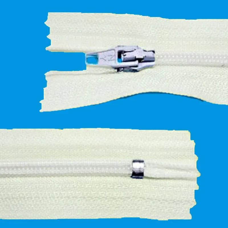 Ziper Nylon Invisivel Zf N3 30cm Natural Cru 296