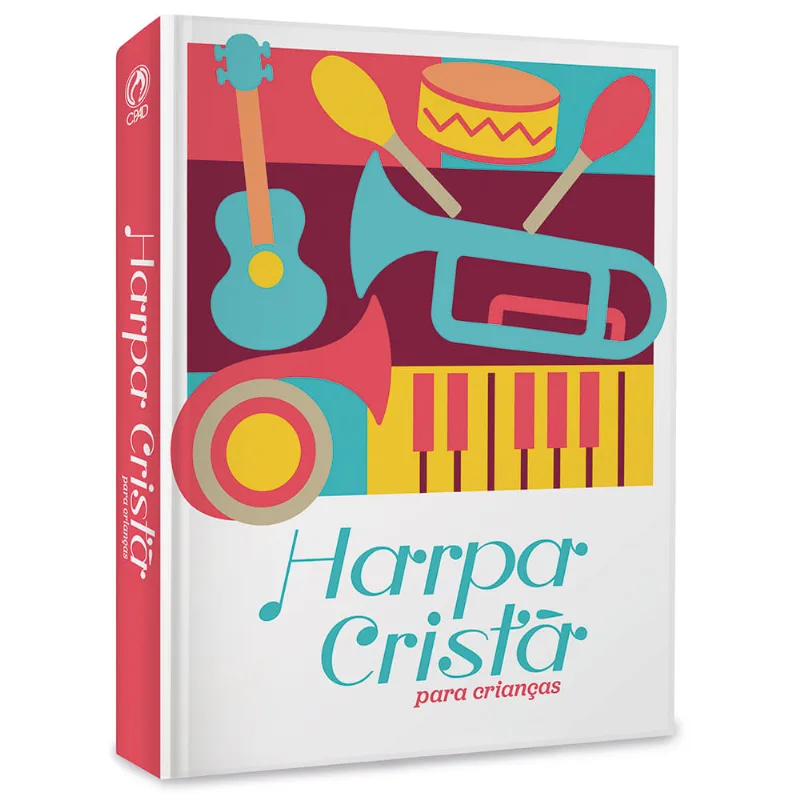 Harpa Cristã Popular Média para Crianças (Capa Instrumentos)