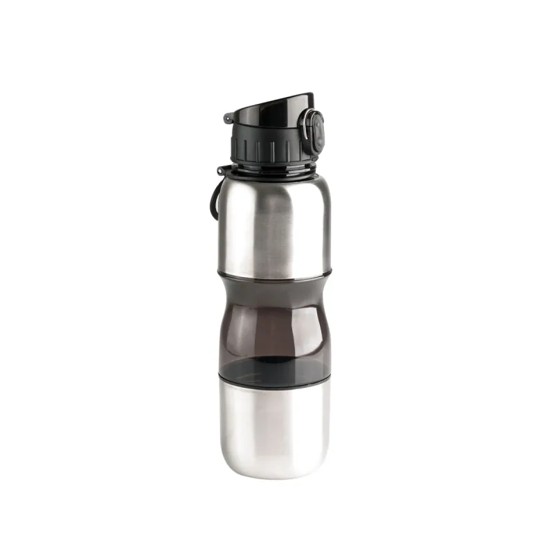 Squeeze Fumê Revestido Em Aço Inox - 750 Ml Welf - Welf - Esporte E Lazer