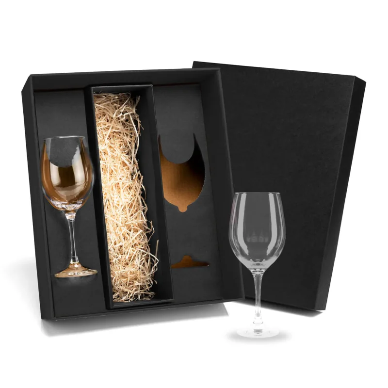 Jogo De Taças De Vidro P /  Vinho 490 Ml - 2 Pçs Welf - Welf