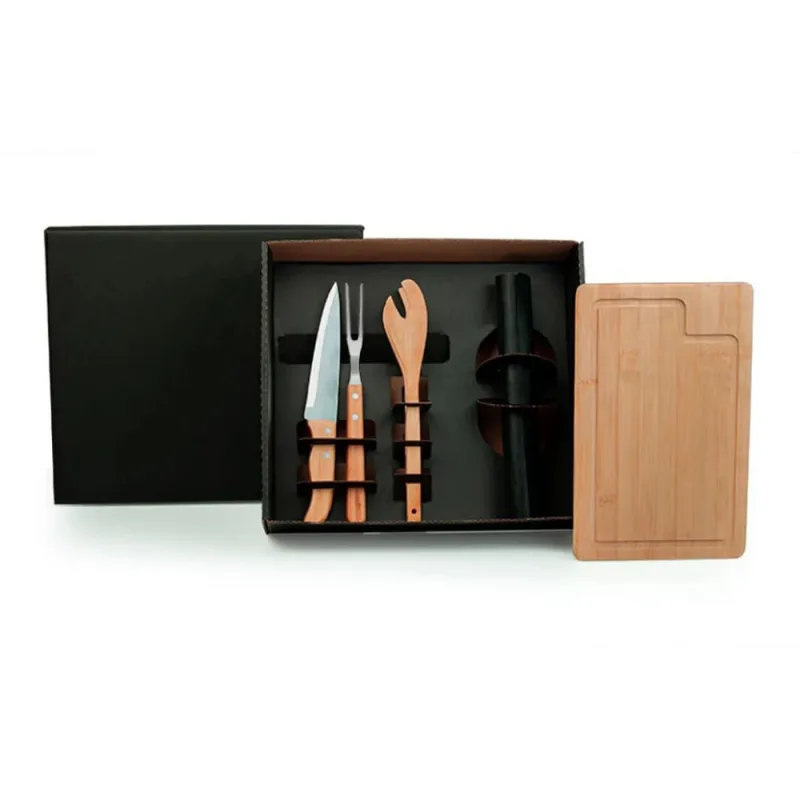 Kit Para Churrasco Com Esteira Grill - 5 Peças - Welf