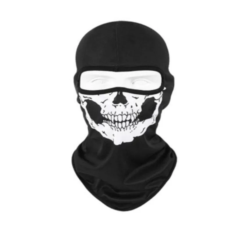 Bandana Ninja Mascara Caveira Com Proteção Solar